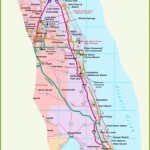 Map Of Florida East Coast   Map Of Florida East Coast