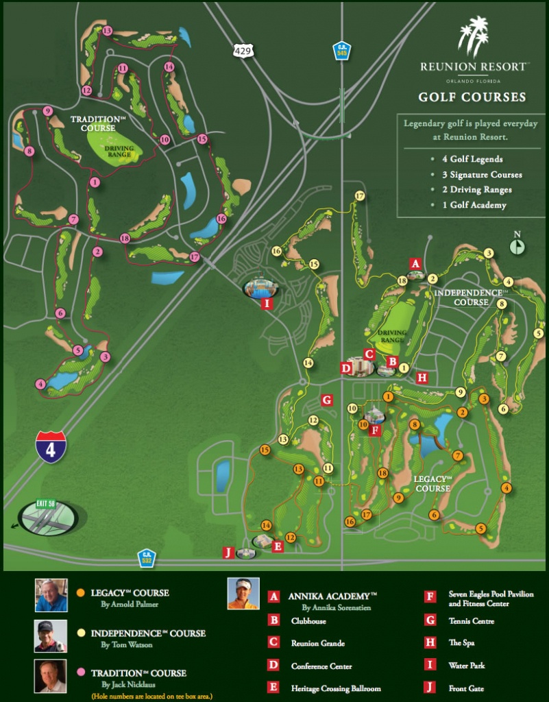 Map Of Florida Golf Courses - Capitalsource - Golf Courses In Naples Florida Map