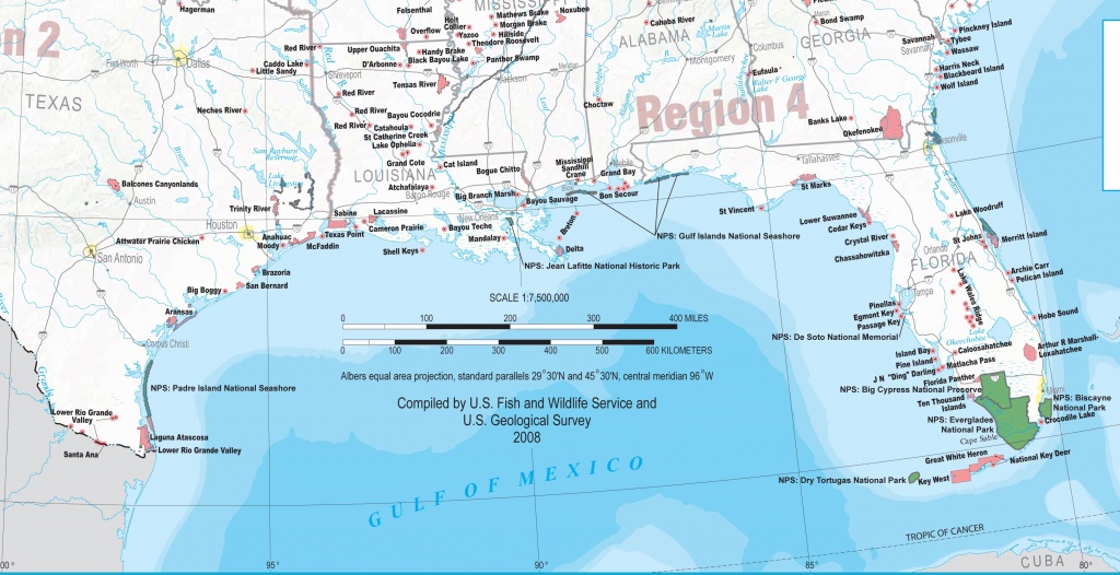 Map Of Gulf Coast Cities | Sitedesignco - Gulf Of Mexico Map Florida