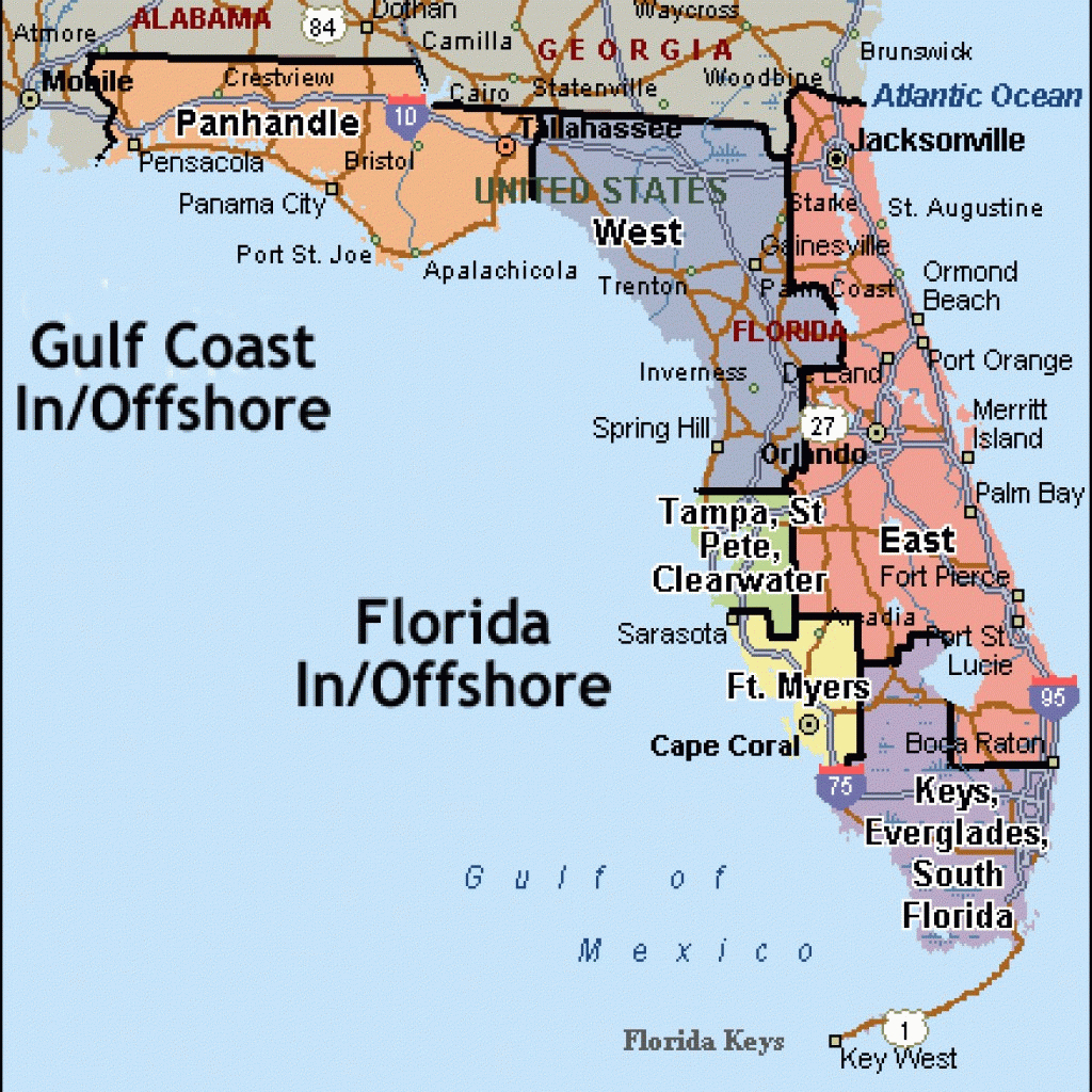 Map Of Gulf Coast States Florida South Collection Maps Images - Map Of Florida Gulf Side