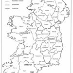 Map Of Ireland Counties Black And White – Uk Map   Printable Black And White Map Of Ireland