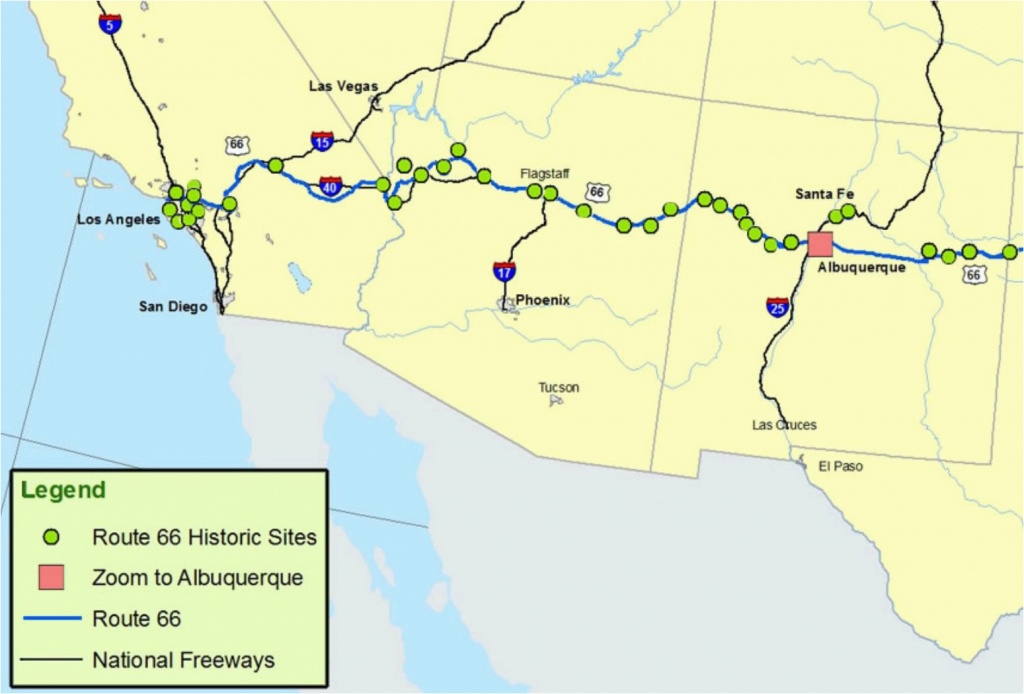 Map Of Las Vegas And California Maps Of Route 66 Plan Your Road Trip - Map Of Las Vegas And California