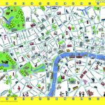 Map Of London With Landmarks Stock Illustration For   Capitalsource   Printable Children&#039;s Map Of London