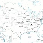Map Of Major Cities In Us | Sitedesignco   Printable Map Of Usa With Major Cities
