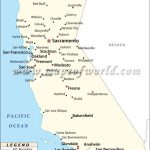 Map Of Major Cities Of California | Maps In 2019 | California Map   California Map With All Cities