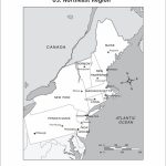 Map Of Northeast Us And Canada Northeast Us Inspirational Northeast   Printable Map Of The Northeast
