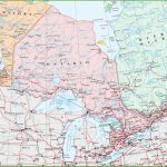 Map Of Ontario With Cities And Towns   Free Printable Map Of Ontario