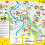 Map Of Rome Tourist Attractions, Sightseeing & Tourist Tour   Street Map Of Rome Printable