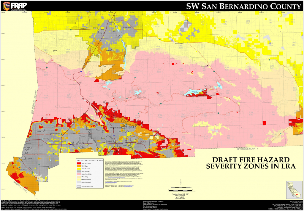 Map Of San Bernardino County Cities Fresh Cal Fire San Bernardino - Map Of Cities In San Bernardino County California