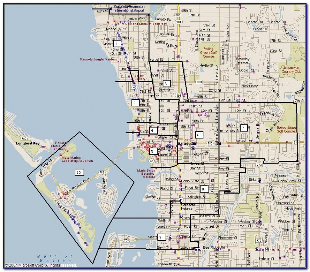 Map Of Sarasota Florida Beaches - Maps : Resume Examples #7Ppd15Nmne - Google Maps Sarasota Florida