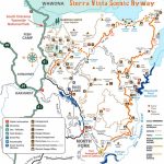 Map Of Sierra Vista Scenic Byway |   Scenic Byways California Map