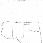 Map Of Southwestern States | Sitedesignco   Southwest Region Map Printable