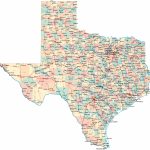 Map Of Texas Cities And Counties • Mapsof   Texas County Map