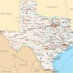 Map Of Texas Cities And Roads And Travel Information | Download Free   State Map Of Texas Showing Cities