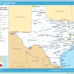Map Of Texas (Map Federal Lands And Indian Reservations   Lands Of Texas Map