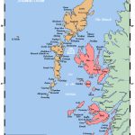 Map Of The Inner And Outer Hebrides Off Of The West Coast Of   Printable Map Of Mull
