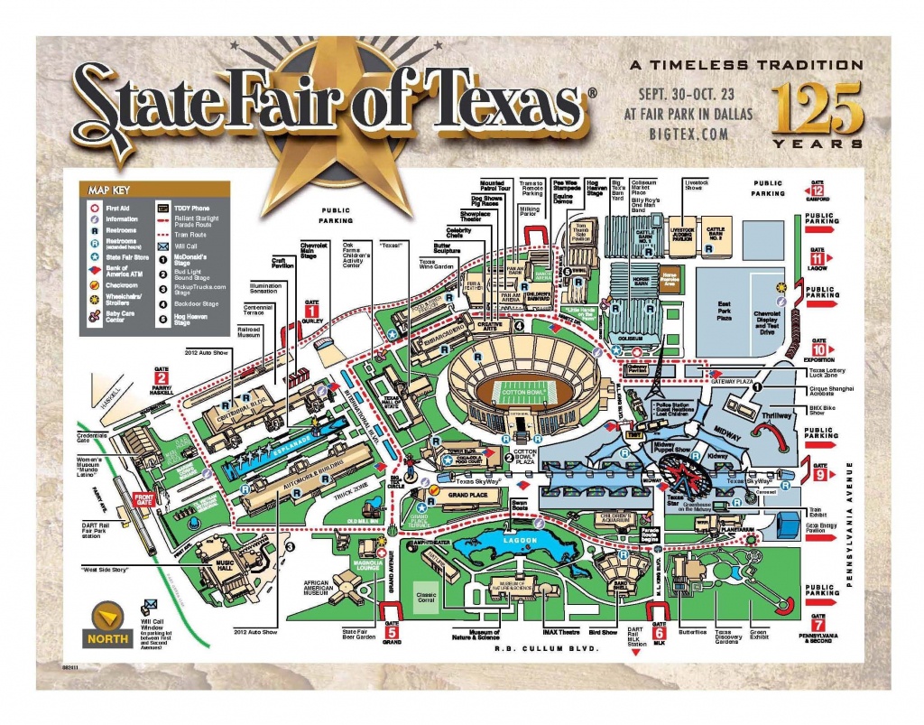 Map Of The Texas State Fair | State Fair Of Texas | Texas, Map, Carnival - Texas State Fair Parking Map