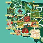 Map Of The United States As A Theme Park. Would It Look Like This   Southern California Theme Parks Map