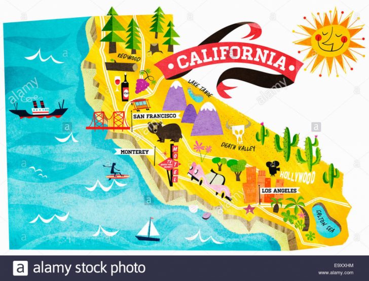California Attractions Map