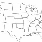 Map Of United States Blank And Travel Information | Download Free   Free Printable Outline Map Of United States
