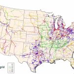 Map Of United States Of America Electricity Grid   United States Of   Florida Power Grid Map