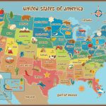 Map Of Usa For Kids Printable Usa Map For Kids | Travel Maps And   Printable Children\'s Map Of The United States
