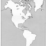 Map Of Western Hemisphere Blank The City Maps Printable Guvecurid   Hemisphere Maps Printable