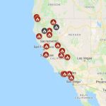 Map: See Where Wildfires Are Burning In California   Nbc Southern   Map Of Malibu California Area