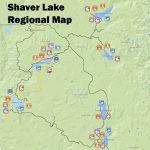 Map – Shaver Lake Visitors Bureau L Promoting California's Best Kept   Shaver Lake California Map