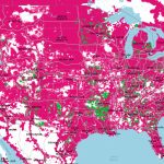 Map Showing Areas With Only Band 12 Coverage : Tmobile   T Mobile Coverage Map In California