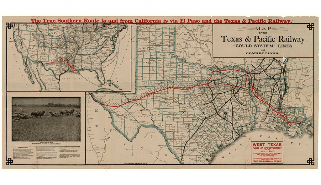 Mapping Texas: Collections From The Texas General Land Office - Texas Land Ownership Map