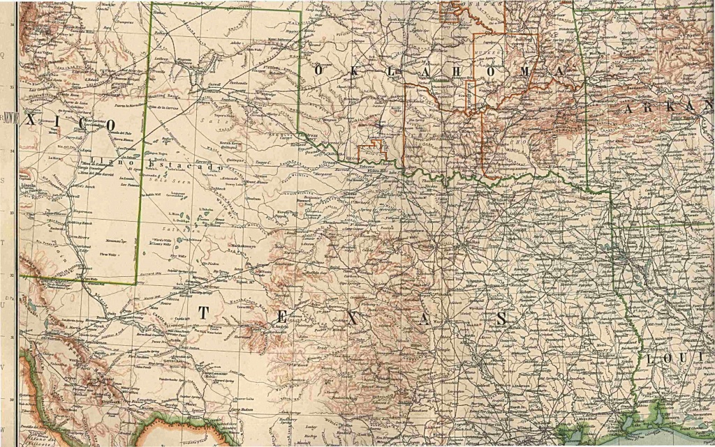 Maps - Complete Map Of Texas