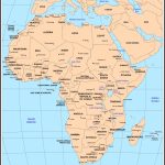 Maps Of Africa – Printable Map Of Africa With Capitals