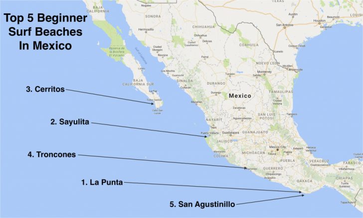 Map Of Baja California Mexico