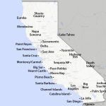 Maps Of California   Created For Visitors And Travelers   Map Of Central California Coast Towns