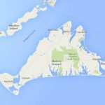 Maps Of Cape Cod, Martha's Vineyard, And Nantucket   Martha&#039;s Vineyard Map Printable