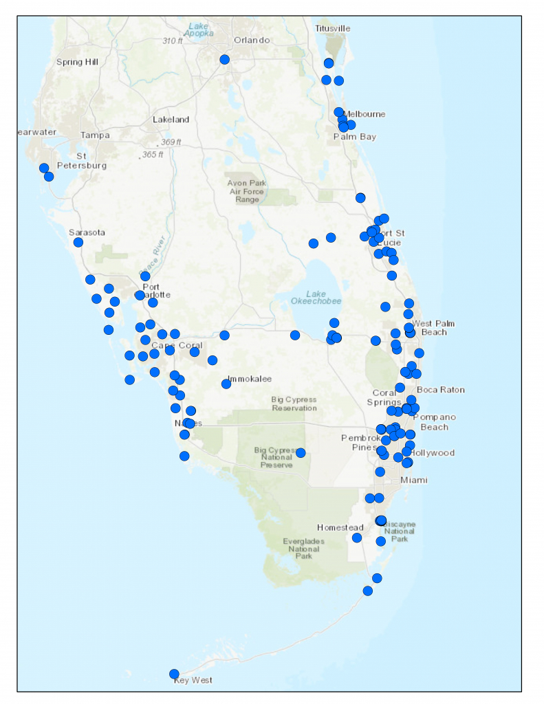 Maps Of Deep Well Injection In Florida | Jacqui Thurlow-Lippisch - Lake Wells Florida Map