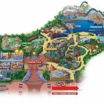 Maps Of Disneyland Resort In Anaheim, California   Disneyland California Map