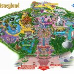Maps Of Disneyland Resort In Anaheim, California   Disneyland Map 2018 California