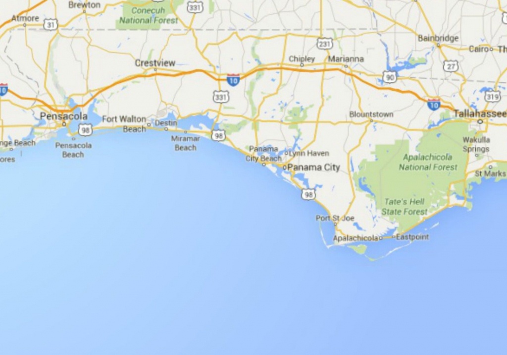 Maps Of Florida: Orlando, Tampa, Miami, Keys, And More - Map Of Florida Panhandle Beaches