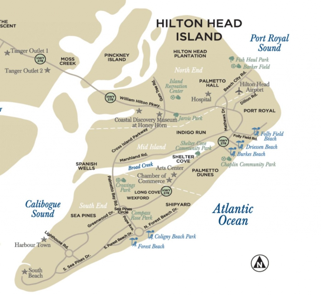 Maps Of Hilton Head Island, South Carolina - Hilton Head Florida Map