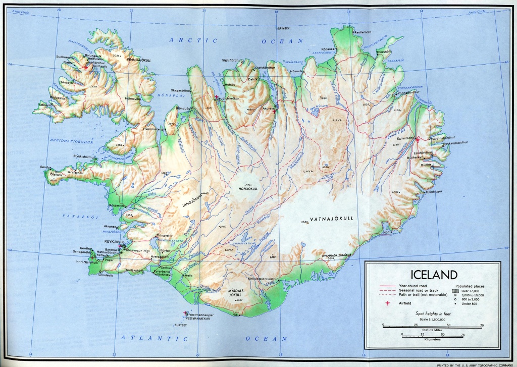 Maps Of Iceland | Detailed Map Of Iceland In English |Tourist Map Of - Printable Driving Map Of Iceland
