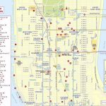 Maps Of New York Top Tourist Attractions   Free, Printable   Free Printable Map Of New York City