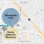 Maps Of The Disneyland Resort   Map Of Anaheim California And Surrounding Areas