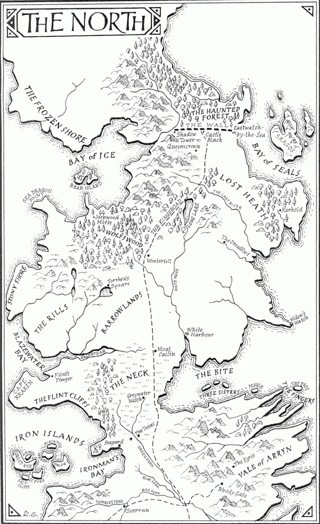 Maps Of Westeros And The Lands Of The Summer Sea - Printable Map Of Westeros