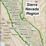 Maps | Sierranevada   Map Eastern Sierras California