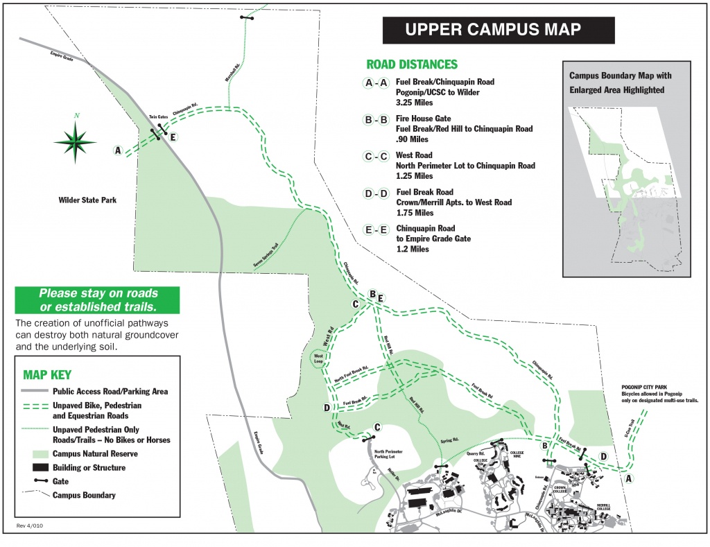 Maps - University Of California Santa Cruz Campus Map