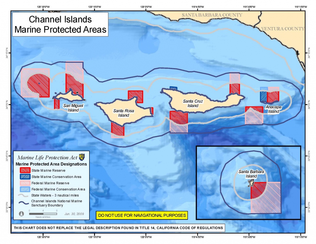 Marine Protected Areas - Channel Islands National Park (U.s. - California Marine Protected Areas Map