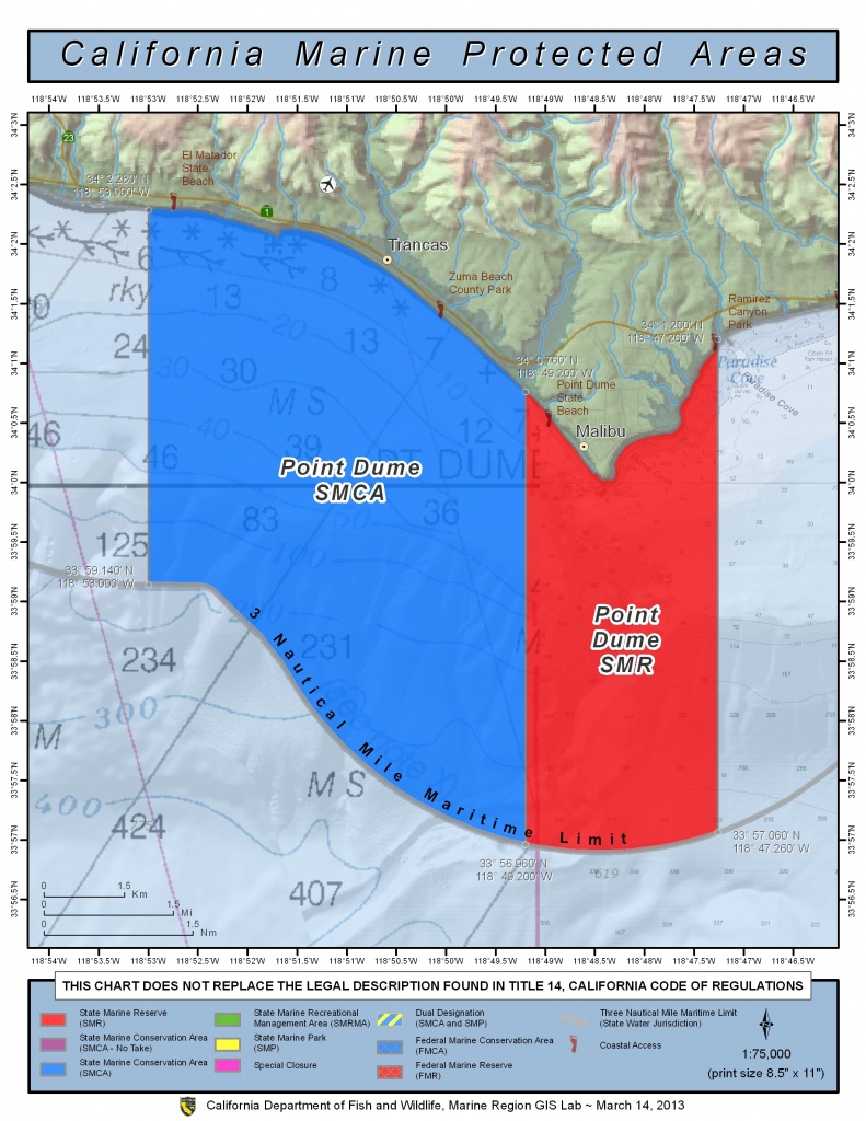 Marine Protected Areas | Los Angeles County Fire Department - California Marine Protected Areas Map