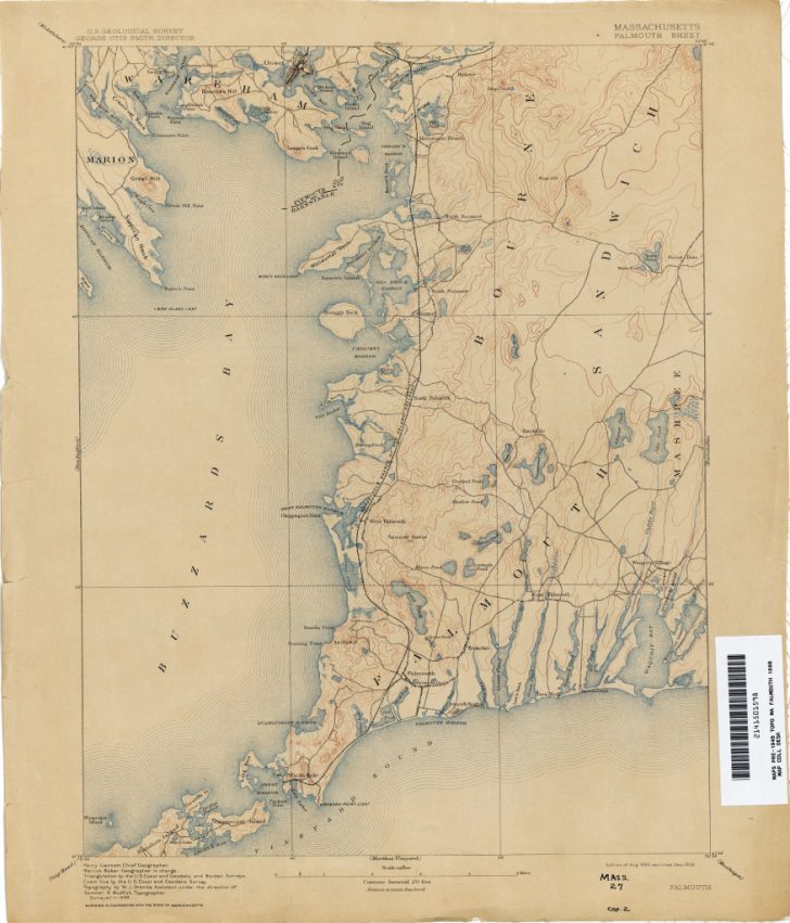 Printable Map Of Falmouth Ma